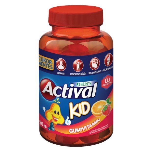 Béres actival kid gumivitamin 50db