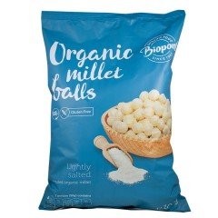 Biopont bio kölesgolyó enyhén sós 100g Biopont bio kölesgolyó enyhén sós 100g