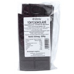 Paleolit étcsokoládé tört eritrittel 500g Paleolit étcsokoládé tört eritrittel 500g