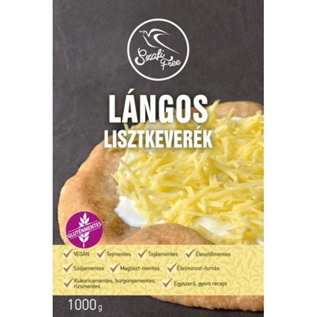 Szafi free lángos lisztkeverék 1000g