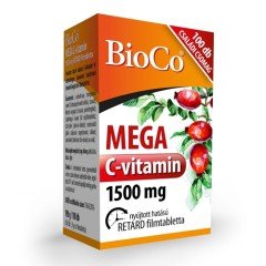 Bioco mega c-vitamin 1500 mg filmtabletta 100db Bioco mega c-vitamin 1500 mg filmtabletta 100db