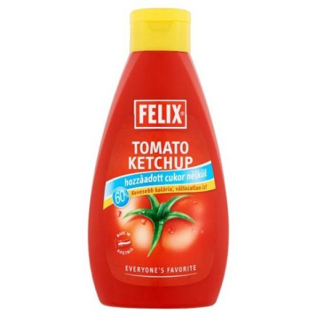 Felix kechup cukor nélkül 960g