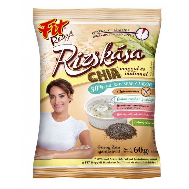 Fit reggeli rizskása chia mag-inulin 60g