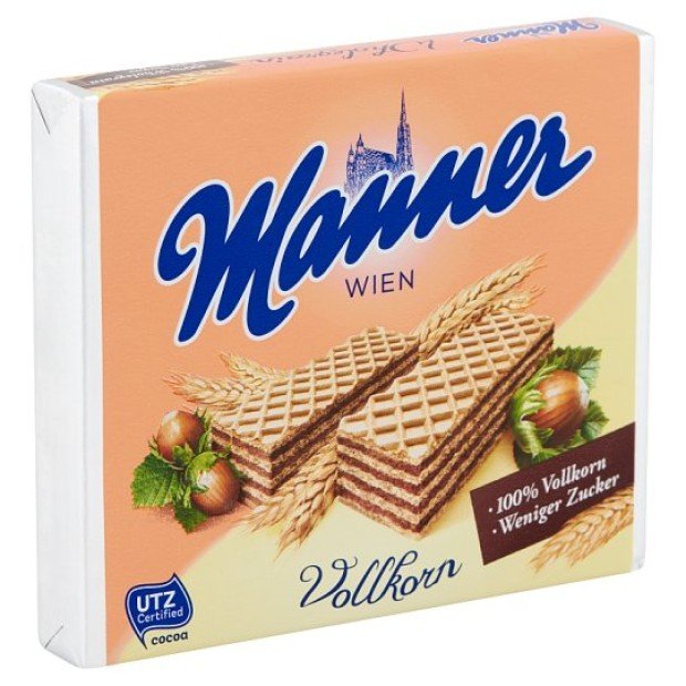 Manner mogyorókrémes ostya 75 g