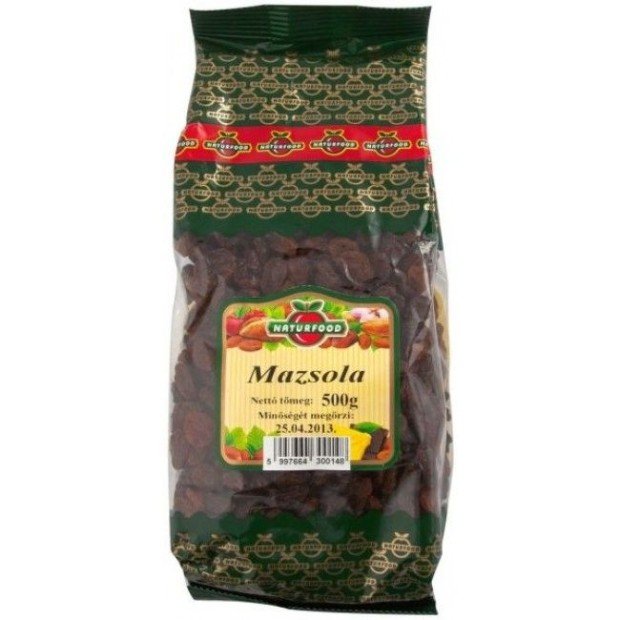 Naturfood mazsola 500g 