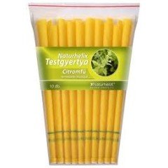 Naturhelix testgyertya citromfű 10db Naturhelix testgyertya citromfű 10db