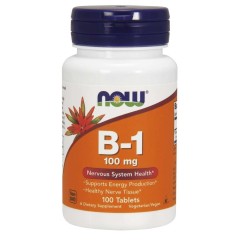 Now b-1 vitamin tabletta 100db Now b-1 vitamin tabletta 100db