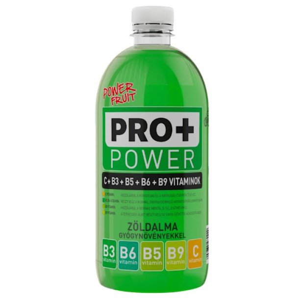 Power pro+ üditőital zöldalma+gyógynö 750ml