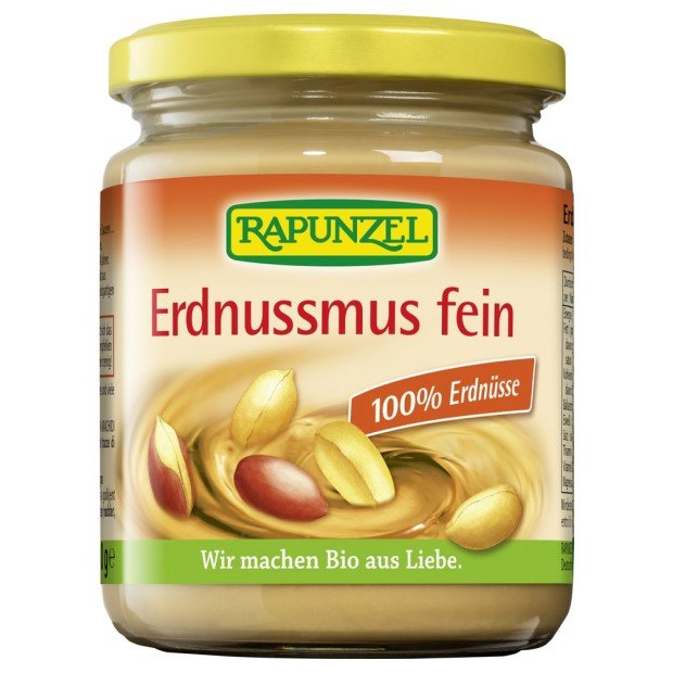 Rapunzel bio földimogyorókrém natur 250g Rapunzel bio földimogyorókrém natur 250g
