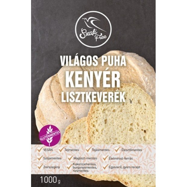 Szafi free lisztkeverék puha kenyér 1000g