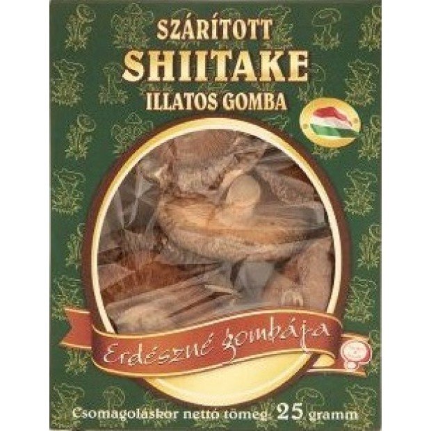 Száritott shiitake /Gombász 25g 