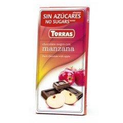 Torras gluténmentes tejcsokoládé almás 75g Torras gluténmentes tejcsokoládé almás 75g
