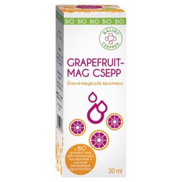 Bálint bio grapefruitmag csepp 30ml