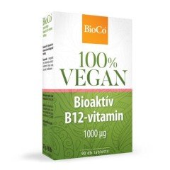Bioco vegán bioaktív b12-vitamin tabletta 90db Bioco vegán bioaktív b12-vitamin tabletta 90db