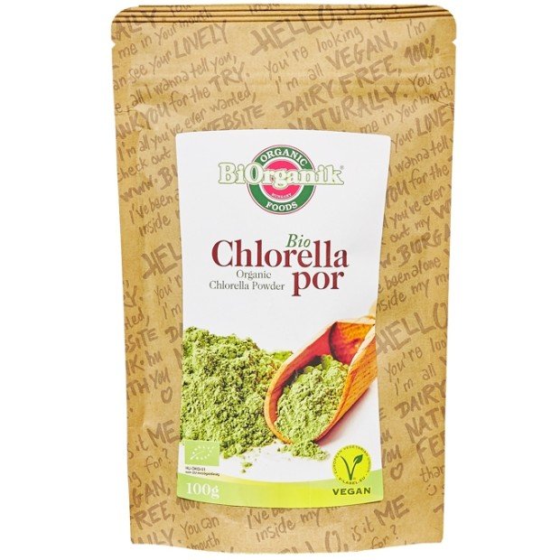 Biorganik bio chlorella por 100g