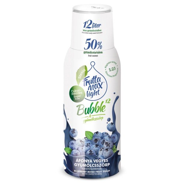 Frutta max szörp áfonya light 500ml