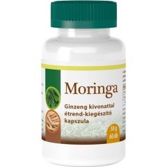 Moringa kapszula ginzeng kivonattal 60db Moringa kapszula ginzeng kivonattal 60db