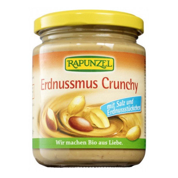Rapunzel bio földimogyorókrém darabos 250g Rapunzel bio földimogyorókrém darabos 250g