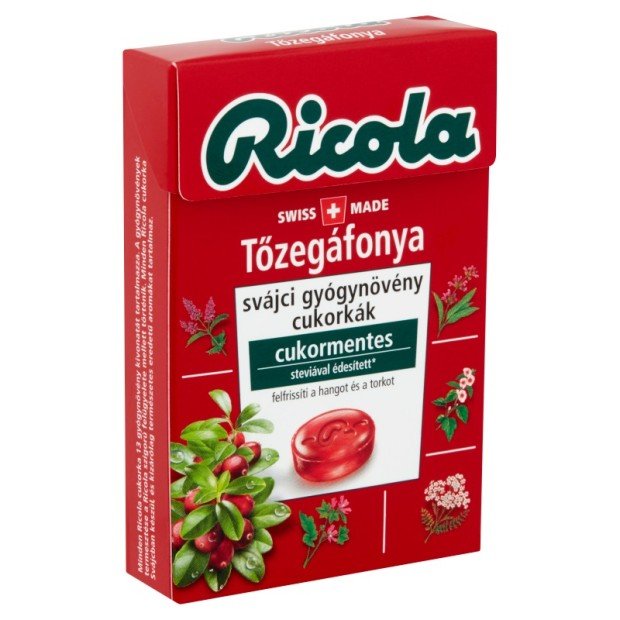 Ricola cukor áfonya 40g