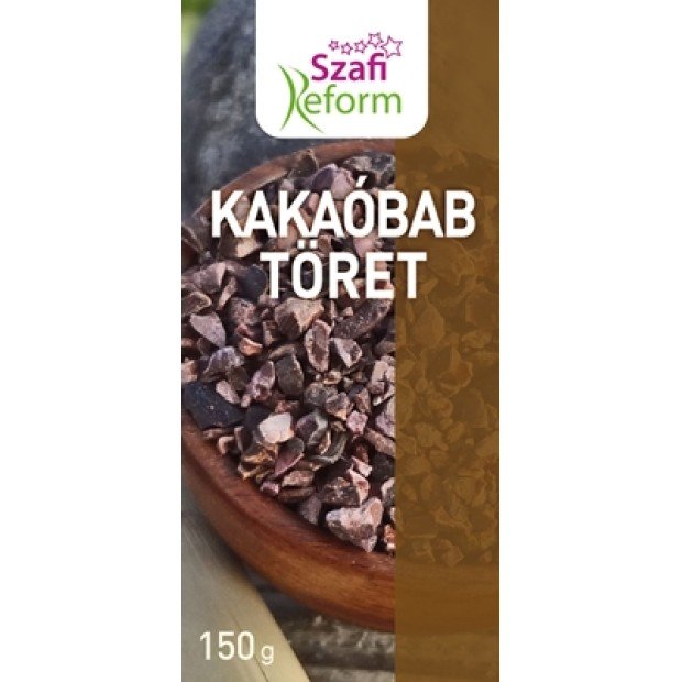 Szafi Reform kakaó bab töret 150g