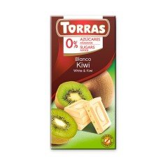 Torras fehércsokoládé kiwi 75g Torras fehércsokoládé kiwi 75g
