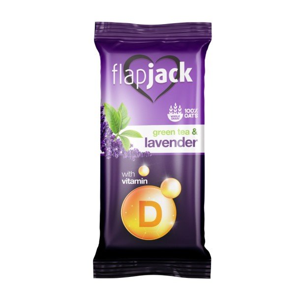 Flapjack zabszelet zöld tea levendula d-vitaminnal 60g