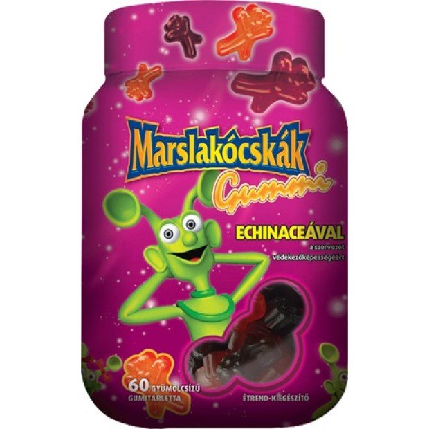 Marslakócskák gummi echinaceával 60db