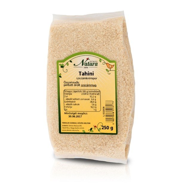 Natura tahini szezámkrémpor 250g 