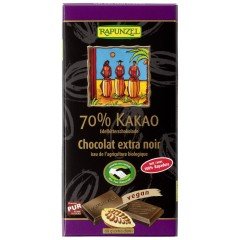 Rapunzel bio keserűcsokoládé 70% 80g Rapunzel bio keserűcsokoládé 70% 80g
