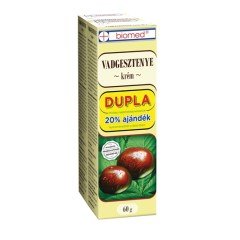 Biomed vadgesztenye krém dupla 60+60g Biomed vadgesztenye krém dupla 60+60g