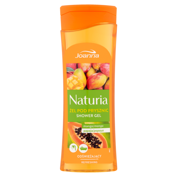 Joanna vegan naturia tusfürdő mangó-papaya 300ml