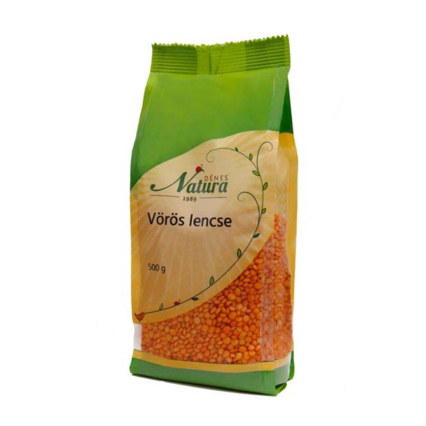 Natura vörös lencse 500g 