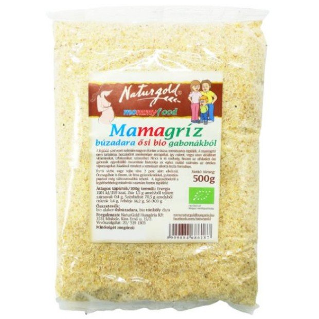 Naturworld bio babagríz ősigabonákból 500g 