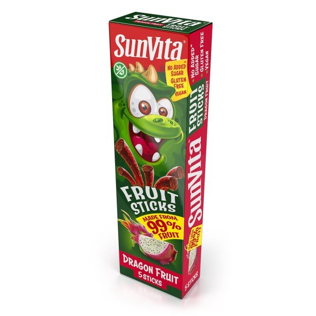 Sunvita gyümölcsszelet sárkánygyümölcs 5x20g