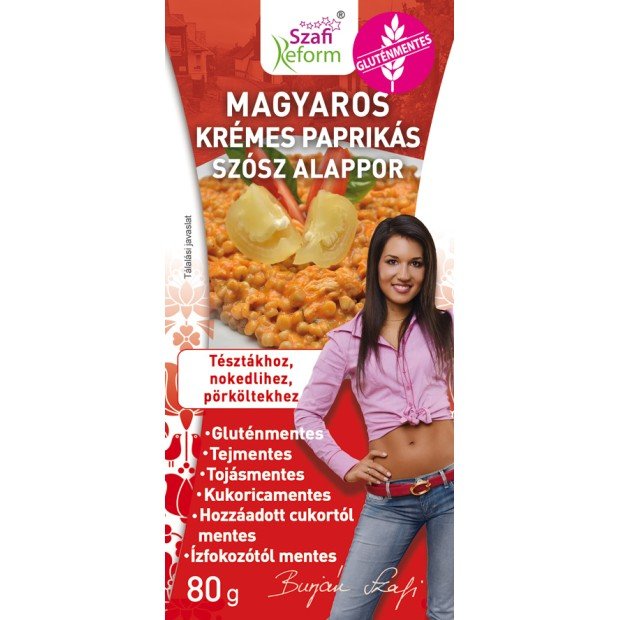 Szafi reform magyaros krémespaprikás szósz alappor 80g