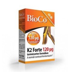 Bioco k2 forte vitamin tabletta 60db Bioco k2 forte vitamin tabletta 60db