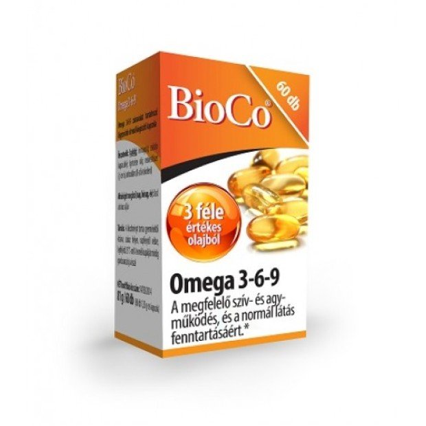 Bioco omega 3-6-9 kapszula 60db