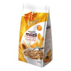 Fit reggeli ropogós műzli málna-Áfonya 200g Fit reggeli ropogós műzli málna-Áfonya 200g