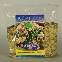 Ataisz kuszkusz köret zöldfűszeres 200g Ataisz kuszkusz köret zöldfűszeres 200g