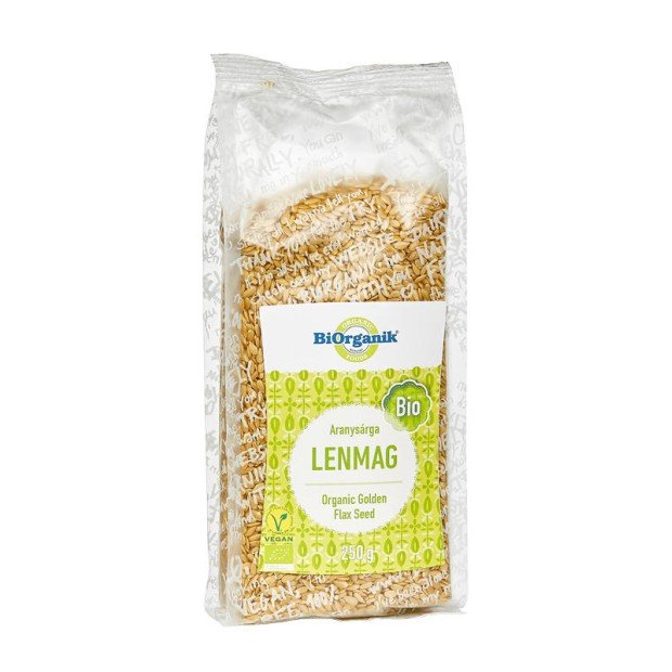 Biorganik bio aranysárga lenmag 250g