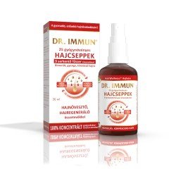 Dr.Immun hajcsepp 9 fűszeres hajnövesztő és regeneráló 50ml Dr.Immun hajcsepp 9 fűszeres hajnövesztő és regeneráló 50ml