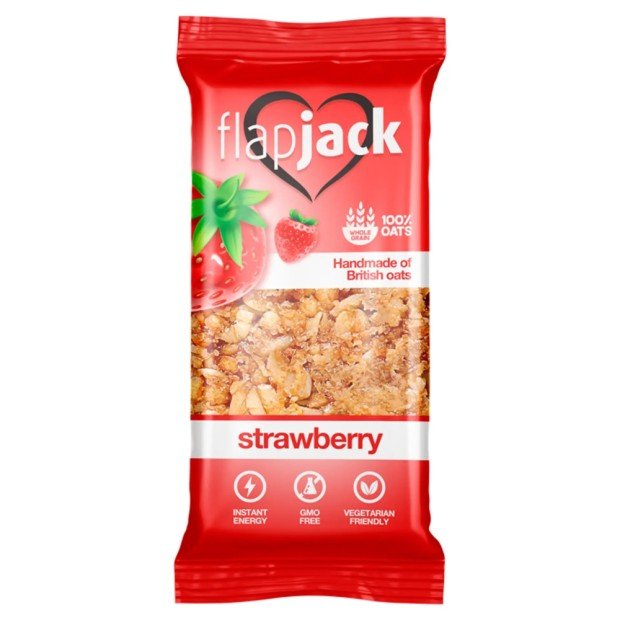 Flapjack zabszelet epres 100g