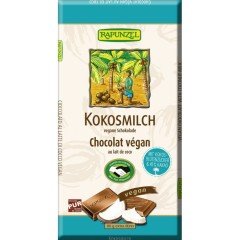 Rapunzel bio kókusztejes csokoládé 80g Rapunzel bio kókusztejes csokoládé 80g