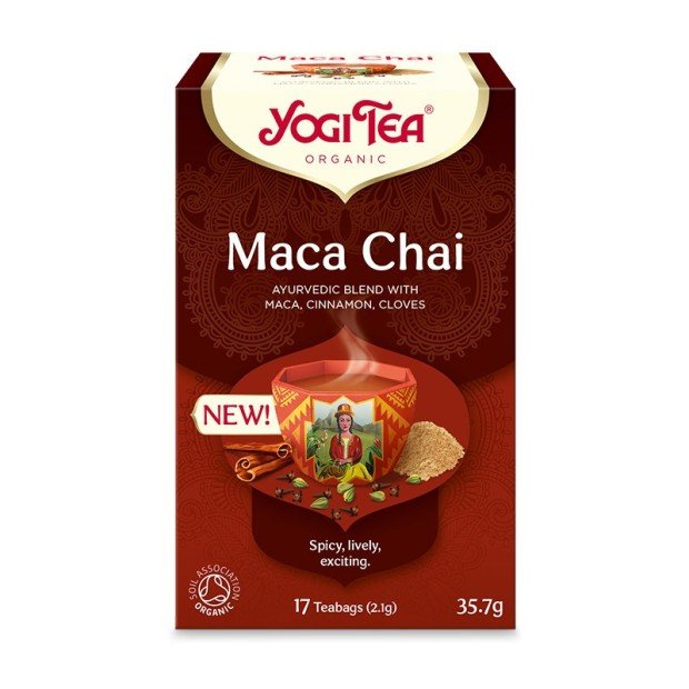 Yogi bio maca chai tea 17filter