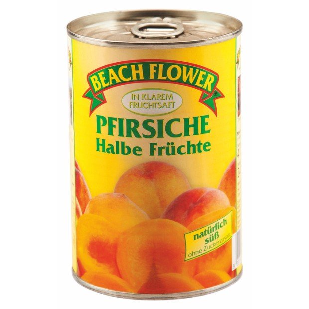 Beach flower őszibarack gyümölcslében 410g