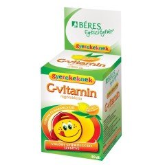 Béres C-Vitamin rágótabletta gyerekeknek 30db Béres C-Vitamin rágótabletta gyerekeknek 30db