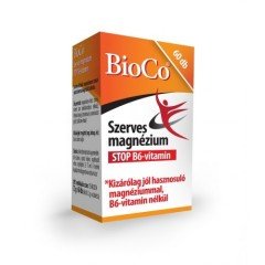 Bioco szerves magnézium stop b6-vitamin 60db Bioco szerves magnézium stop b6-vitamin 60db