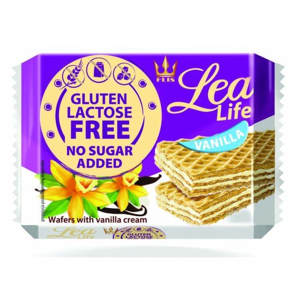 Lea life ostya vaníliás cukor-laktóz-gluténmentes 95g