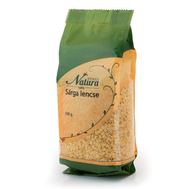 Natura sárga lencse 500g 