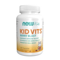 Now Kid Vits multivitamin málnás rágótabletta 120db Now Kid Vits multivitamin málnás rágótabletta 120db